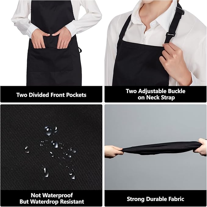 Jubatus 1 Pack 100% Cotton Aprons - Image 5