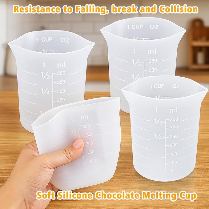 Palksky Silicone Chocolate Melting Cup Set - Image 9
