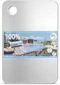 100% Pure Titanium Cutting Board, Double-Sided Titanium Cutting Boards by Unknown