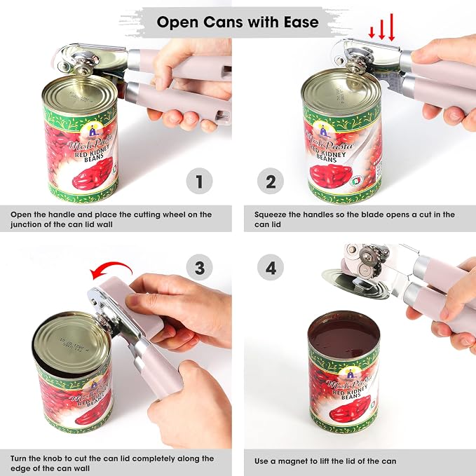 Beneno Heavy Duty Hand Can Opener Manual - Image 4