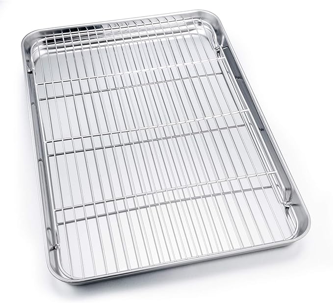 P&P CHEF 19.6 Inch Stainless Steel Baking Sheet - Image 2