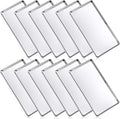 Mimorou 12 Pcs Baking Sheet Stainless Steel Cookie Sheet Small Metal Pans by Mimorou