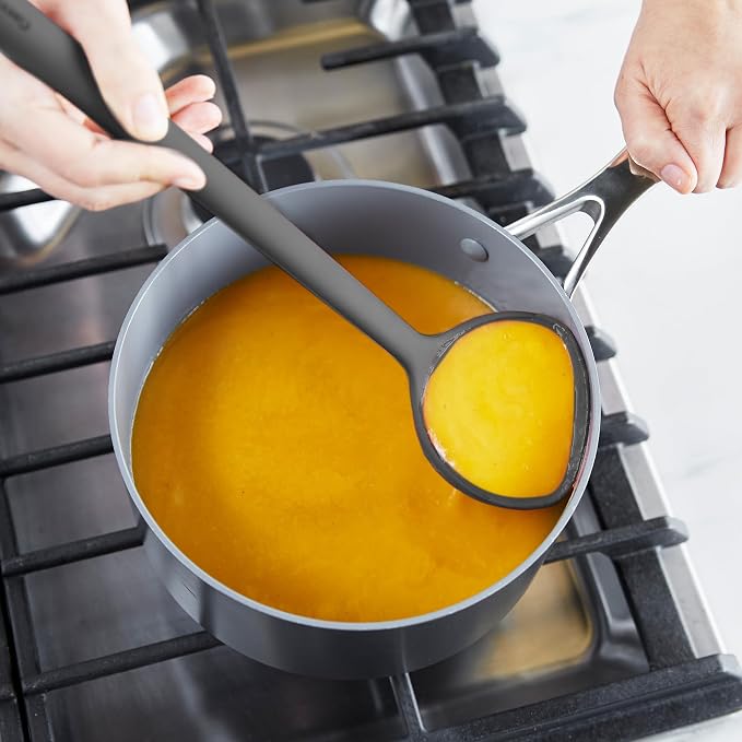 GreenPan Silicone Ladle, Soup Mixing Stirring Serving, Cooking Kitchen Utensil - Image 4