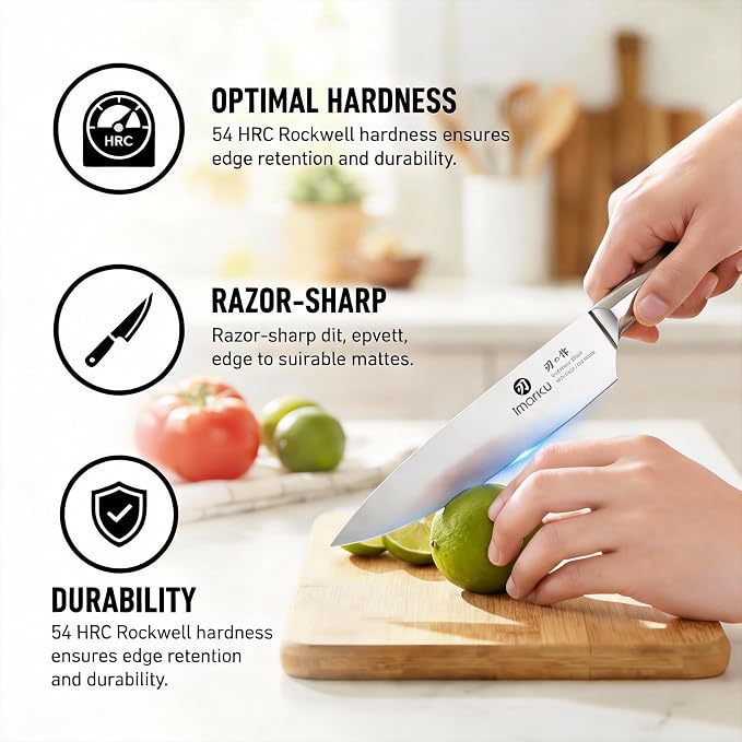 imarku Knife Set, Ultra Sharp Kitchen Knife Set - Image 7
