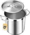 STOCKPOT 20 Quart Soup Pot by STOCKPOT