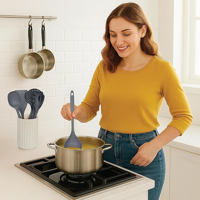 Glad Kitchen Utensils Set, Spaghetti Server, and Turner Spatula Set - Image 5