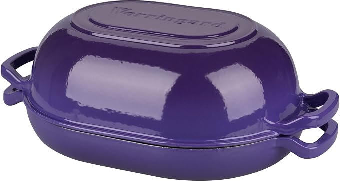 VORRINGARD Enameled Cast Iron Sourdough Bread Oven, Dutch Oven, Loaf Cast Iron - Image 8