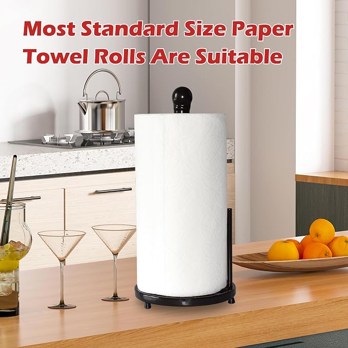 Vintage Paper Towel Holder Countertop - Image 3