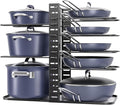 ORDORA Pots and Pans Organizer under Cabinet 14.55 Height, Adjustable 8-Tier by ORDORA