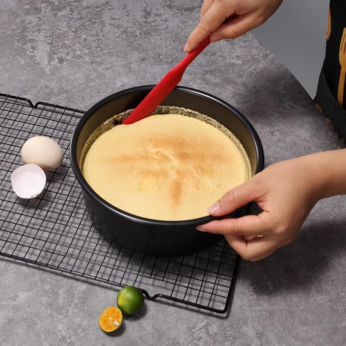 【3 Pack】Silicone Jar Spatula, Long Handle Jar Scraper Spurtle, Sourdough Spatula - Image 8