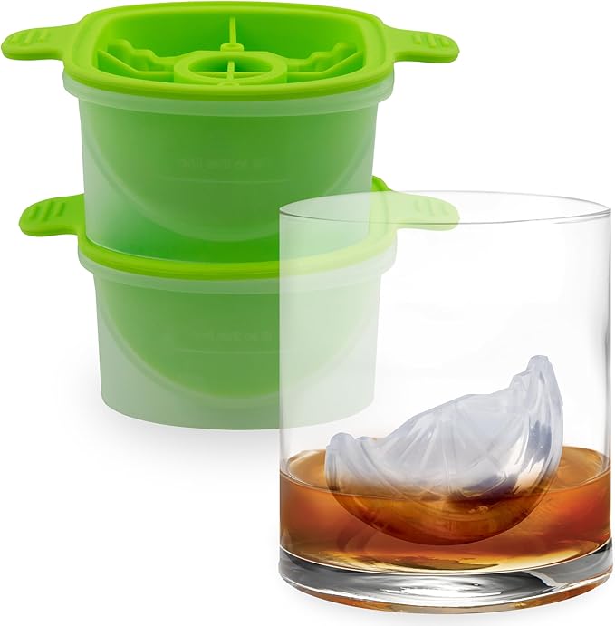 Tovolo Lime Wedge Ice Mold 2 Pack Fun Cocktail Ice Molds by Tovolo