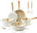 SENSARTE 17Pcs Ceramic Nonstick Cookware Set Non-toxic Healthy Pots and Pans by SENSARTE
