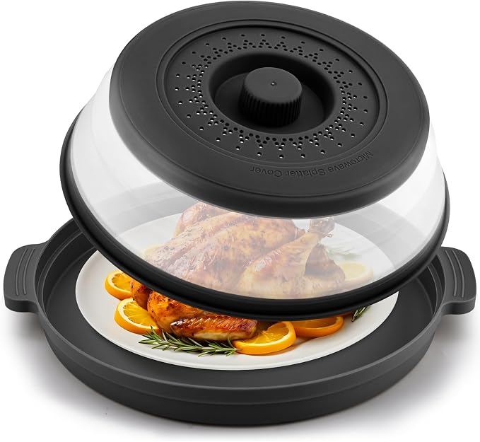 Microwave Splatter Cover for Food by Unknown