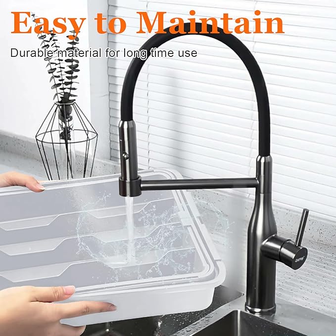 Spaclear Expandable Silverware Drawer Organizer - Image 7
