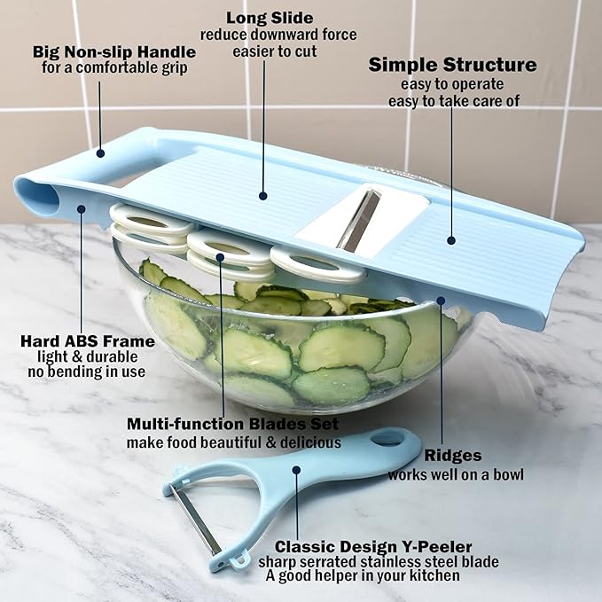 NACOLUS Handheld Mandoline Slicer - Image 5
