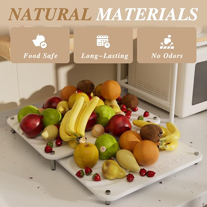 Pearl White 2PCs Large Drying Stone - Image 5