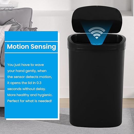 13 Gallon Trash Can | 50L Sensor Automatic Kitchen Trash Can - Image 3