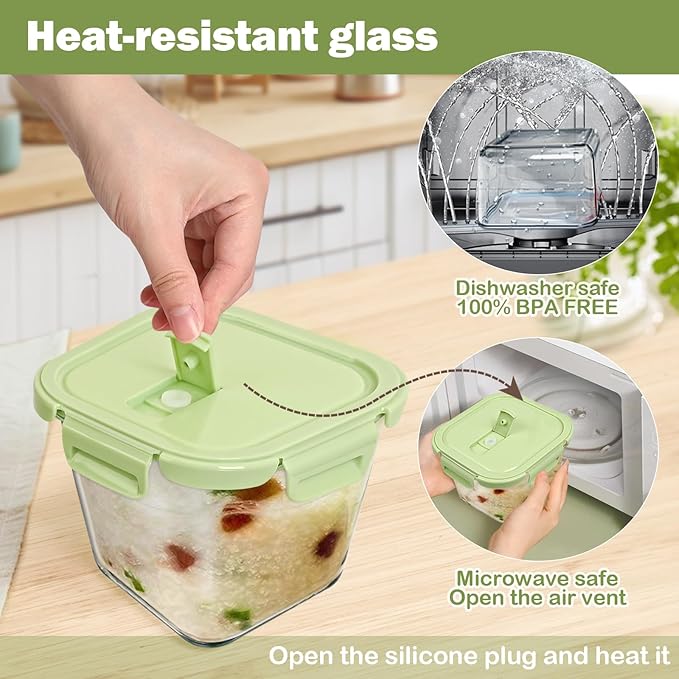 Glass Soup Containers with Lids 32oz - Image 5