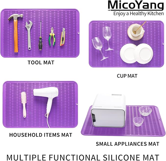 MicoYang Silicone Dish Drying Mat - Image 4