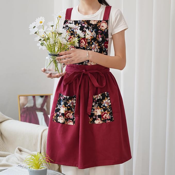 Pinknoke Vintage Pinafore Apron Dress - Image 7