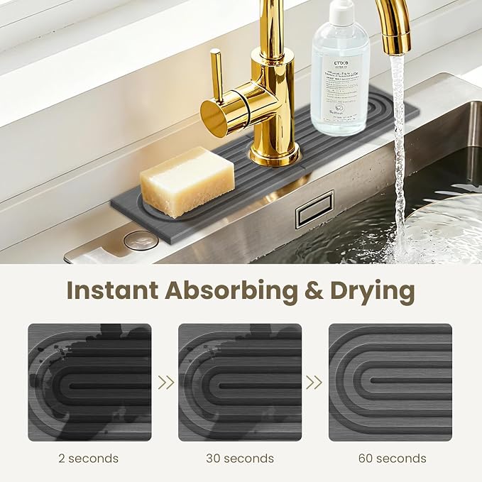 Premium Diatomite Stone Drying Mat - Image 5