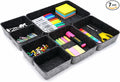 Welaxy Drawer organizers tray felt storage bin office Shallow Small Desk box by Welaxy