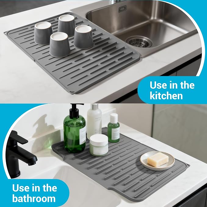 Foldable Silicone Dish Drying Mat - Image 7