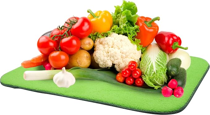 Jacent Microfiber Produce Drying Mat, 12 x 18 inch by JacentMerchandising