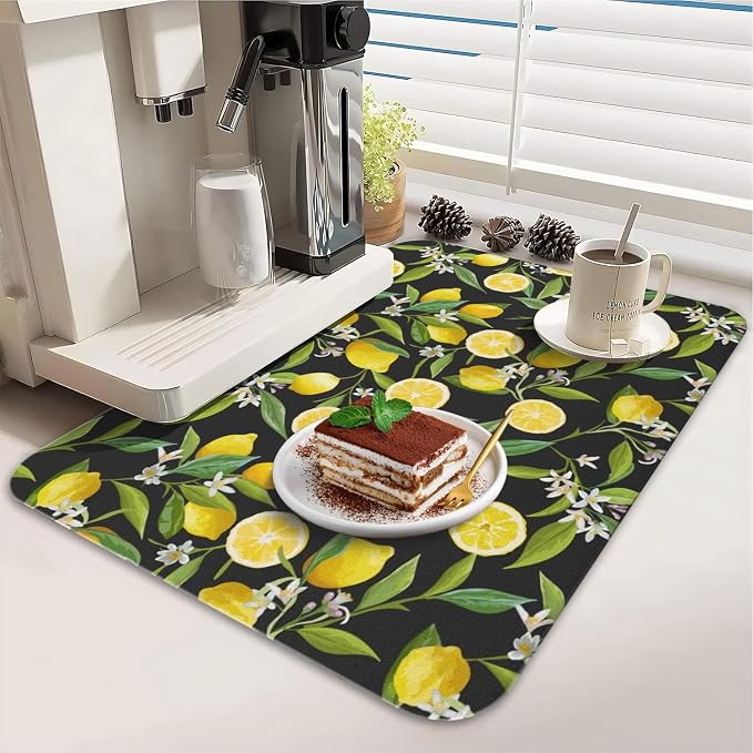 Dish Drying Mat for Kitchen Counter 2 Pack - Image 3