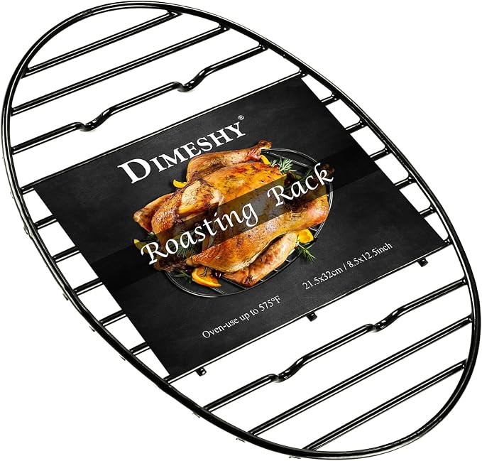 DIMESHY Roasting Rack, Enamel Finished, fit by DIMESHY