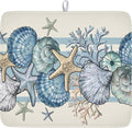 Nautical Coastal Dish Drying Mat by Unknown