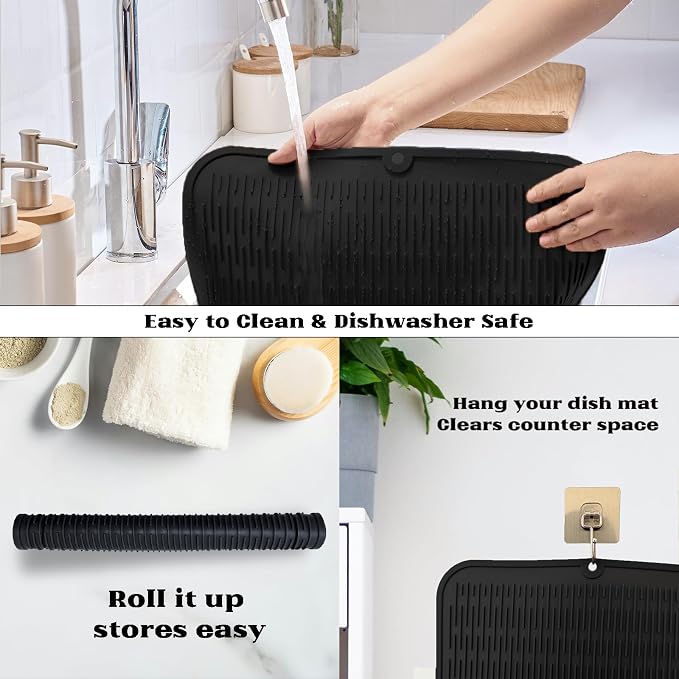 ZLR Large Silicone Dish Drying Mat - Image 4