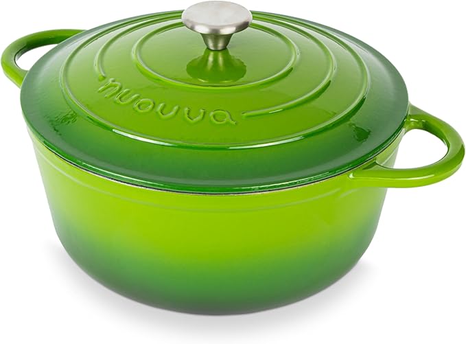 Nuovva Enamelled Cast Iron Dutch Oven Pot by Nuovva