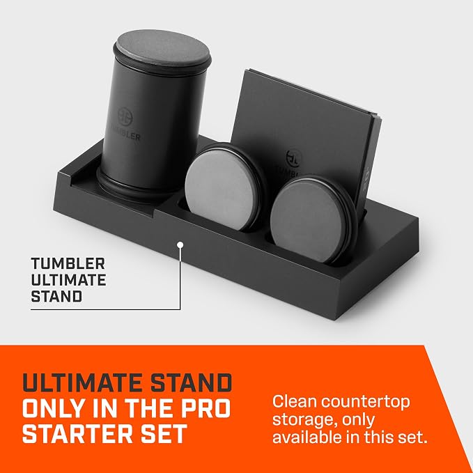 Tumbler Pro Black Rolling Knife Sharpener™ Starter Set - Image 2