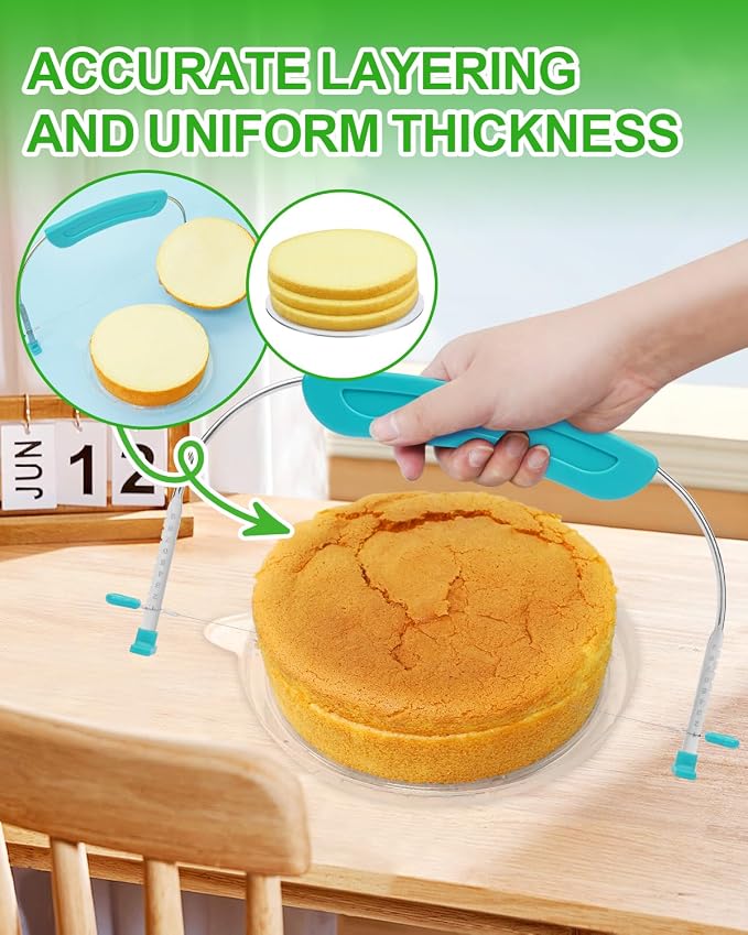 Adjustable Cake Slicer Leveler Small Cake Cutter Slicer - Image 4