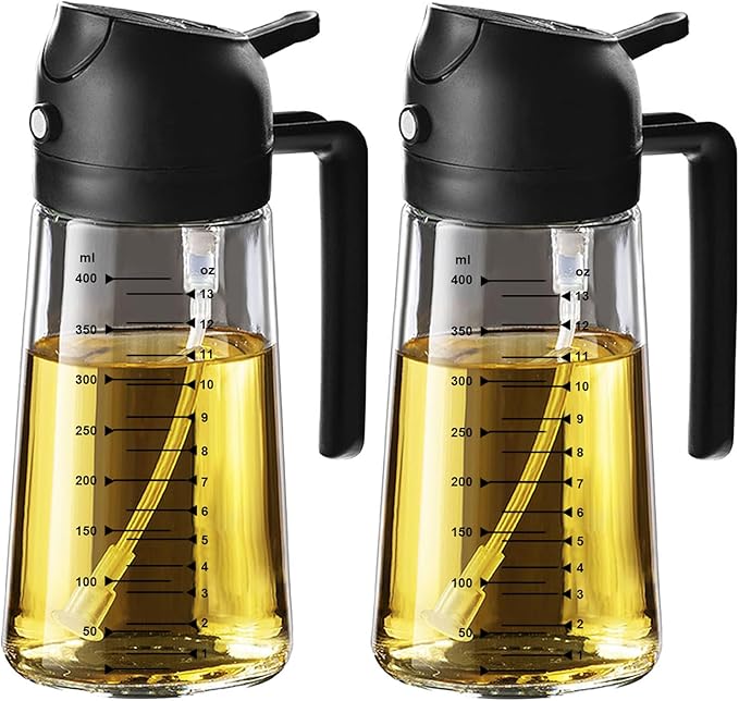 TrendPlain 16oz/470ml Glass Olive Oil Sprayer by TrendPlain