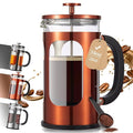 Veken French Press Coffee Maker 34oz 1 L, No Plastic Touching Cafe, Heat by Veken