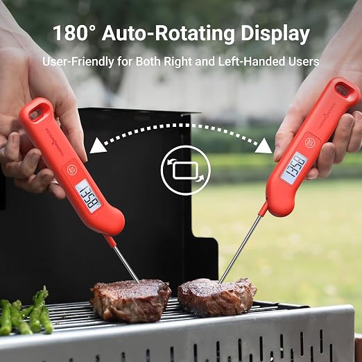 Professional Meat Thermometer Digital, ±0.5℉ NIST Certified Accuracy, Instant - Image 5
