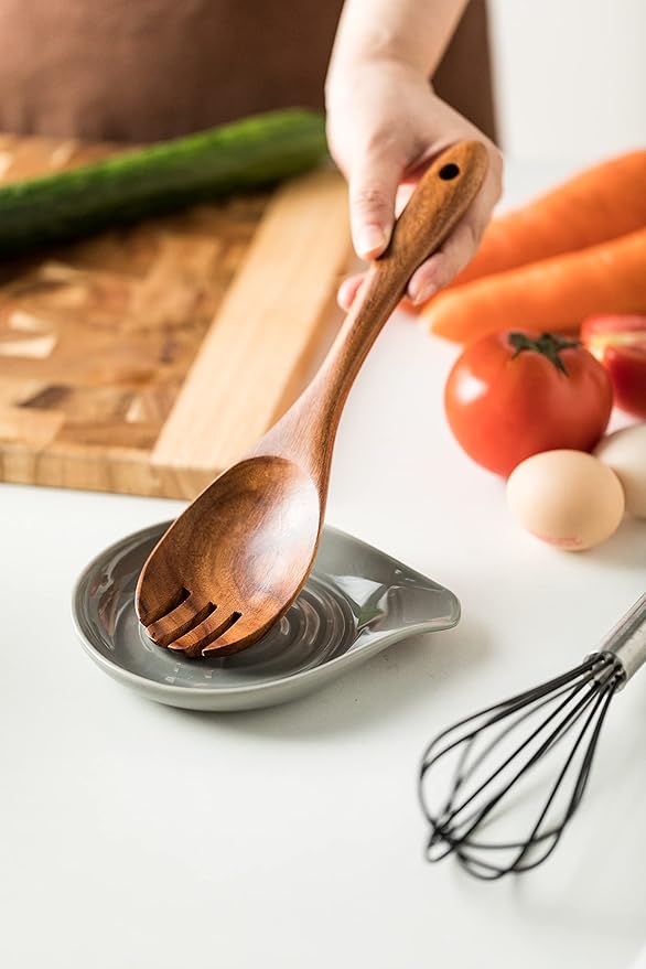 LAUCHUH Spoon Rest, 5 inch Spoon Holder - Image 6