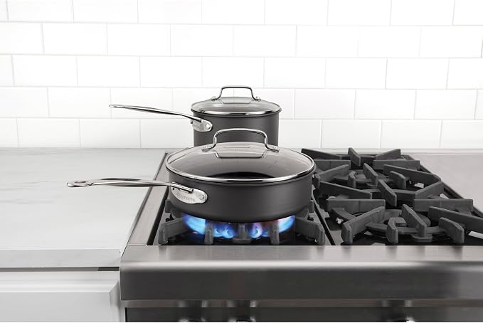 Cuisinart Chef's Classic™ Nonstick Hard Anodized Cookware 13 Piece Set - Image 4