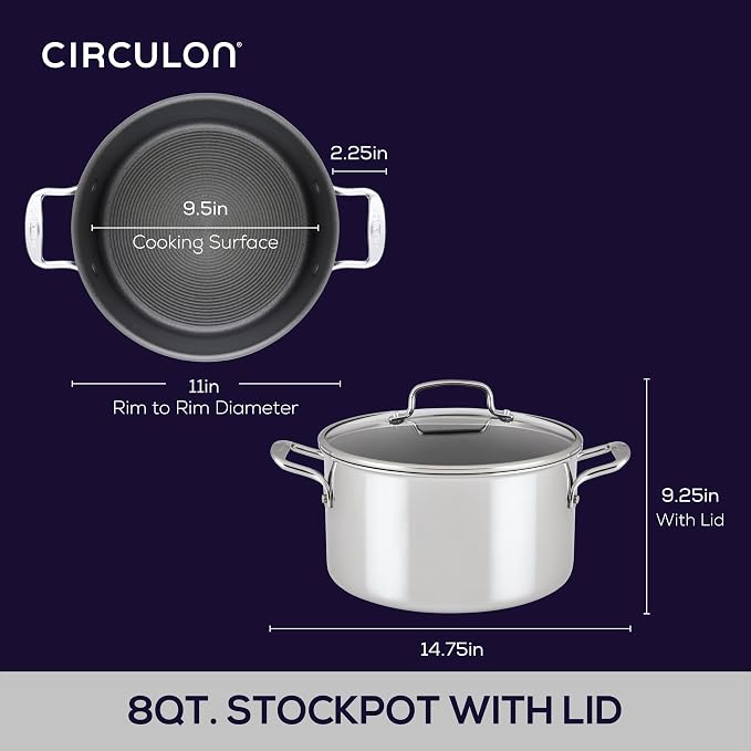 Circulon C1 Series Clad Stainless Steel - Image 2