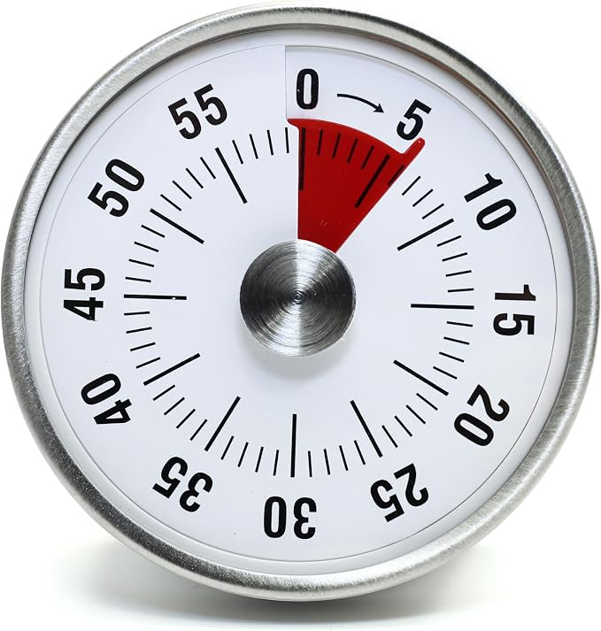 Kitchen Timer for Cooking, Chef Cooking Timer Clock, Visual Timers, 60-Minute by Unknown