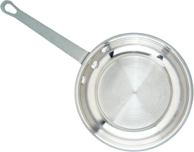 Winco Commercial-Grade Aluminium Fry Pan/Skillet, Mirror Finish - Image 7