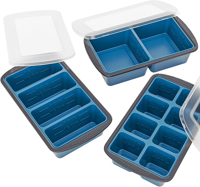GORCI Silicone Soup Freezer Trays by GORCI