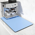 Rnivvi Coffee Mat, Hide Stain Rubber Backed Absorbent Dish Drying Pad by Rnivvi