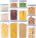 12 Pcs Pop Airtight Food Storage Containers by EQI