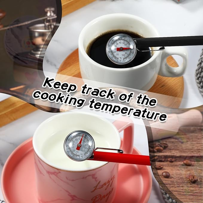 Xuhal 6 Pcs Stainless Steel Kitchen Thermometer - Image 5