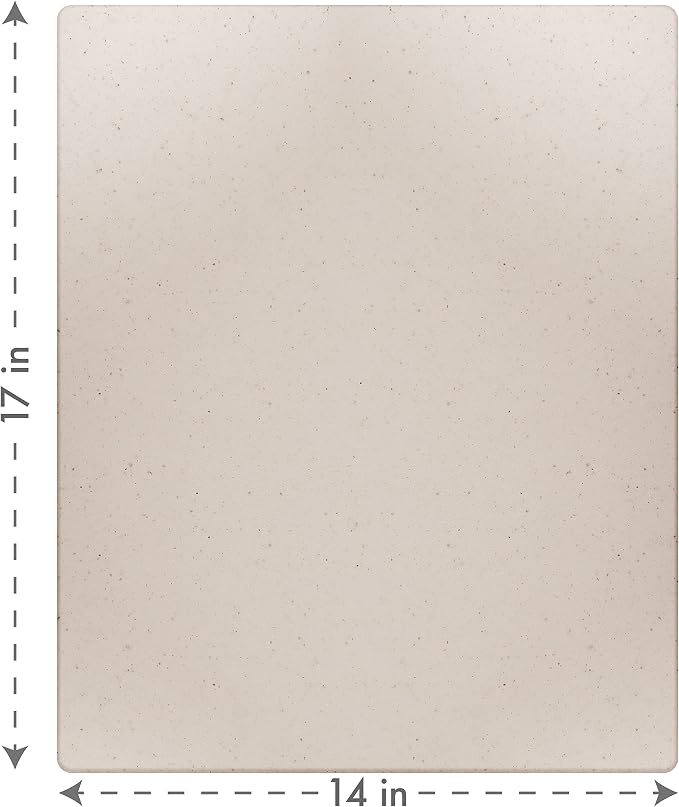 Dexas Superboard Reversible Pastry Board, 14 x 17 Inches, Oatmeal Granite Color - Image 2