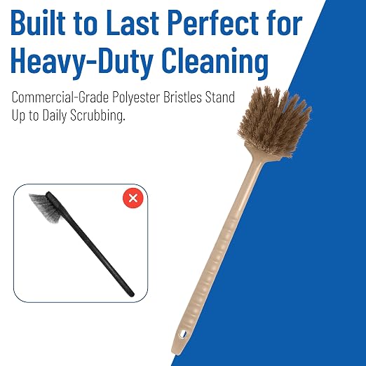 SPARTA 40501EC25 Plastic Large Scrub Brush, Kitchen Brush, Utility Brush - Image 6