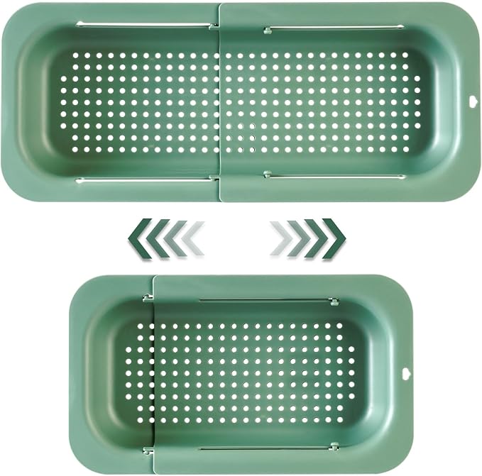 Extendable Sink Colander Strainer Basket by YUNKWONG